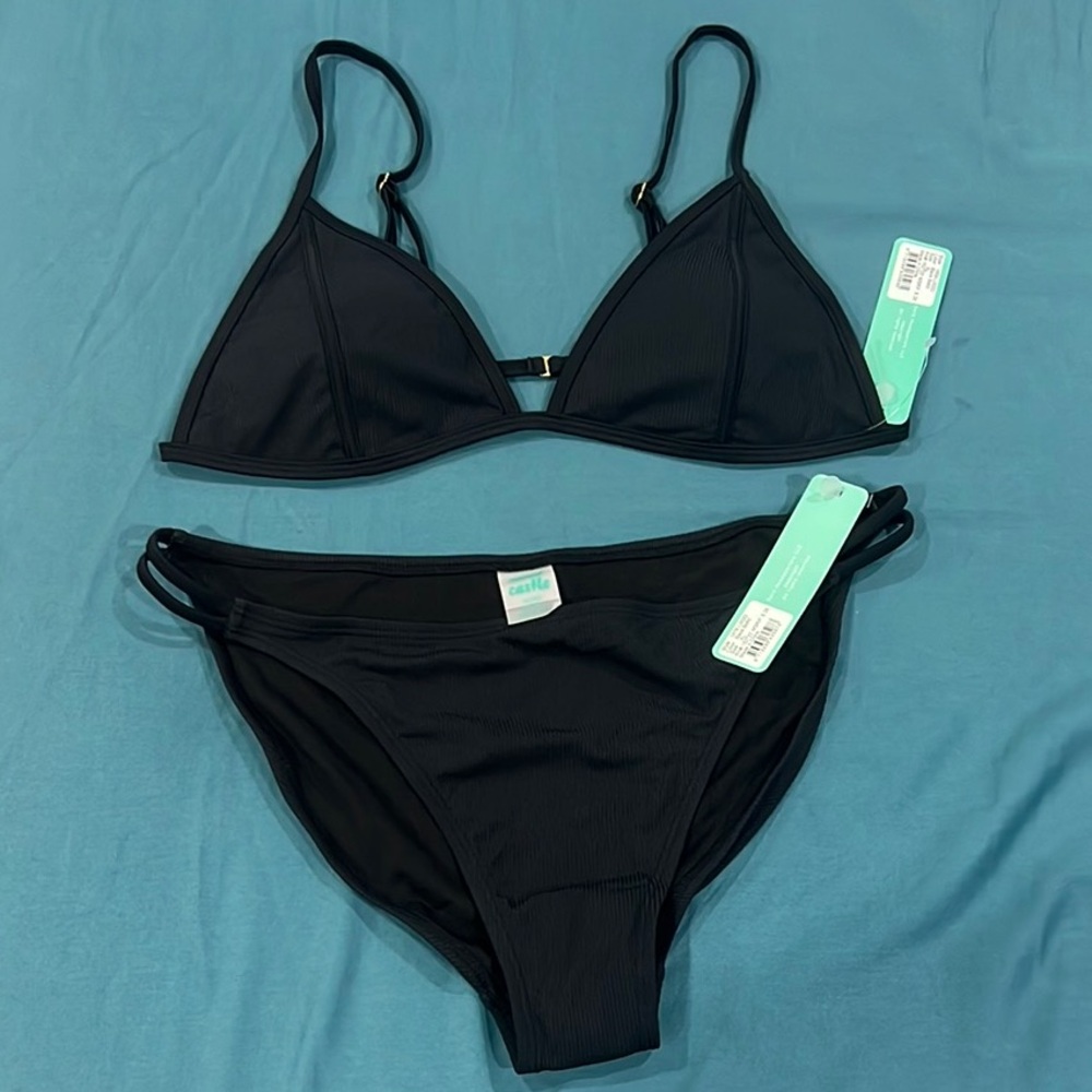 Black Women's Swimwear Set